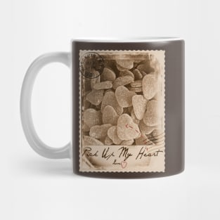 Pick Up My Heart (Sepia) Mug